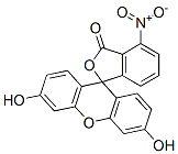 3',6'-Dihydroxy-4-nitrospiro[isobenzofuran-1(3H),9'-[9H]xanthen]-3-one CAS#: 3318-08-9