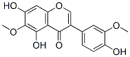 3',6-Dimethoxy-4',5,7-trihydroxyisoflavone CAS#: 39012-01-6