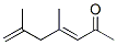 3,6-Heptadien-2-one, 4,6-dimethyl- (9CI) CAS#: 138846-10-3