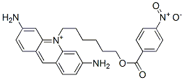 3,6-diamino-10-(6-(4-nitrobenzoyloxy)hexyl)acridinium CAS#: 139263-56-2