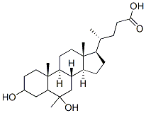 3,6-dihydroxy-6-methylcholanoic acid CAS#: 123202-27-7