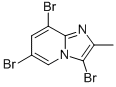 3,6,8-tribromo-2-methylimidazo[1,2-a]pyridine CAS#: 306280-28-4