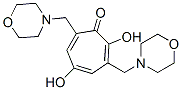 3,7-Bis(morpholinomethyl)-2,5-dihydroxy-2,4,6-cycloheptatrien-1-one CAS#: 33739-52-5