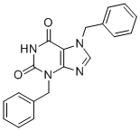 3,7-DIBENZYL-3,7-DIHYDRO-PURINE-2,6-DIONE CAS#: 139927-86-9