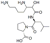 3,7-diamino-2-hydroxyheptanoyl-leucyl-proline CAS#: 144732-34-3