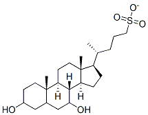 3,7-dihydroxycholane-24-sulfonate CAS#: 130593-74-7
