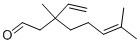 3,7-dimethyl-3-vinyloct-6-enal CAS#: 34687-42-8