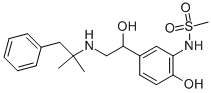 N-(2-HYDROXY-5-(1-HYDROXY-2-(2-METHYL-1-PHENYLPROPAN-2-YLAMINO)ETHYL)PHENYL)METHANE CAS#: 37000-20-7