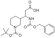 3-N-CBZ-AMINO-3-(3'-BOC)PIPERIDINE-PROPIONIC ACID CAS#: 372144-13-3
