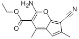 2-Amino-7-cyano-4,6-dimethyl-cyclopenta[b]pyran-3-carboxylicacid ethyl ester CAS#: 37500-82-6