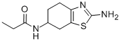 N-(2-AMINO-4,5,6,7-TETRAHYDRO-BENZOTHIAZOL-6-YL)-PROPIONAMIDE CAS#: 375824-96-7
