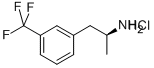JP 92, NSC 43036, S-(+)-α-Methyl-3-(trifluoromethyl)benzeneethanamine hydrochloride CAS#: 37936-89-3