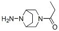 3,8-Diazabicyclo[3.2.1]octan-8-amine,3-(1-oxopropyl)-(9CI) CAS#: 34939-57-6