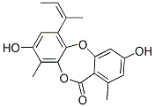 3,8-Dihydroxy-1,9-dimethyl-6-[(Z)-1-methyl-1-propenyl]-11H-dibenzo[b,e][1,4]dioxepin-11-one CAS#: 32164-10-6