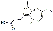 3,8-Dimethyl-5-(1-methylethyl)-1-azulenepropanoic acid CAS#: 35336-11-9