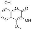 3,8-dihydroxy-4-methoxycoumarin CAS#: 125124-65-4