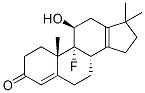 9α-Fluoro-17,17-dimethyl-18-nor-androstan-4,13-diene-11β-ol-3-one CAS#: 3863-16-9