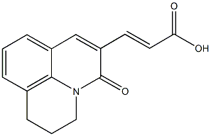 (2E)-3-(5-OXO-2,3-DIHYDRO-1H,5H-PYRIDO[3,2,1-IJ]QUINOLIN-6-YL)ACRYLICACID CAS#: 386715-44-2