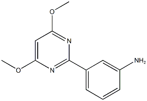 3-(4,6-DIMETHOXYPYRIMIDIN-2-YL)ANILINE CAS#: 387350-84-7