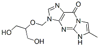 3,9-dihydro-3-((1,3-dihydroxy-2-propoxy)methyl)-6-methyl-9-oxo-5H-imidazol(1,2-a)purine CAS#: 134287-58-4