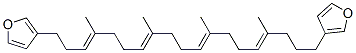 (3E,7E,11E,15E)-1,19-Bis(3-furyl)-4,8,12,16-tetramethyl-3,7,11,15-nonadecatetrene CAS#: 35890-98-3