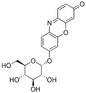 3H-Phenoxazin-3-one, 7-(.alpha.-D-glucopyranosyloxy)- CAS#: 136565-96-3