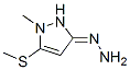 3H-Pyrazol-3-one, 1,2-dihydro-1-methyl-5-(methylthio)-, hydrazone (9CI) CAS#: 158355-44-3