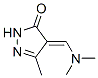 3H-Pyrazol-3-one, 4-[(dimethylamino)methylene]-2,4-dihydro-5-methyl- (9CI) CAS#: 339020-88-1