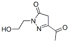3H-Pyrazol-3-one, 5-acetyl-2,4-dihydro-2-(2-hydroxyethyl)- (9CI) CAS#: 139767-79-6