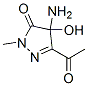 3H-Pyrazol-3-one, 5-acetyl-4-amino-2,4-dihydro-4-hydroxy-2-methyl- (9CI) CAS#: 175472-58-9