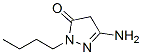3H-Pyrazol-3-one, 5-amino-2-butyl-2,4-dihydro- CAS#: 117320-52-2