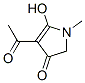 3H-Pyrrol-3-one, 4-acetyl-1,2-dihydro-5-hydroxy-1-methyl- (9CI) CAS#: 303081-91-6