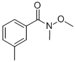 3,N-DIMETHYL-N-METHOXYBENZAMIDE CAS#: 135754-82-4