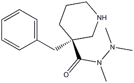 (3R)-3-Benzyl-piperidine-3-carboxylic acid triMethylhydrazide hydrochloride CAS#: 339539-84-3