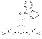 (3R-trans)-[2-[3,5-Bis[[(1,1-diMethylethyl)diMethylsilyl]oxy]cyclohexylidene]ethyl]diphenyl-phosphine Oxide CAS#: 139356-39-1