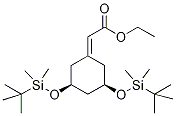 (3R-trans)-[3,5-Bis[[(1,1-diMethylethyl)diMethylsilyl]oxy]cyclohexylidene]-acetic Acid Ethyl Ester CAS#: 139356-36-8