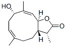 (3R,3aS,6E,9S,10E,11aS)-2,3,3a,4,5,8,9,11a-Octahydro-9-hydroxy-3,6,10-trimethylcyclodeca[b]furan-2-one CAS#: 31560-72-2