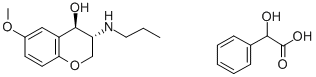 (-)-(3R,4R)-3-(PROPYLAMINO)-6-METHOXY-1-BENZOPYRAN-4-OL MANDELATE SALT CAS#: 123671-95-4