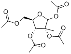 (3R,4R,5R)-5-(acetoxymethyl)-3-methyltetrahydrofuran-2,3,4-triyl triacetate CAS#: 306960-25-8