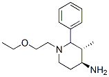 (3R,4S)-1-(2-ethoxyethyl)-3-methyl-2-phenyl-piperidin-4-amine CAS#: 125080-86-6