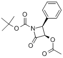 (3R,4S)-1-tert-Butoxycarbonyl-3-acetoxy-4-phenyl-2-azetidinone CAS#: 161183-22-8