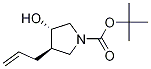 (3R,4S)-tert-butyl 3-allyl-4-hydroxypyrrolidine-1-carboxylate CAS#: 120871-72-9