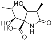(3R,4S,5R)-4-HYDROXY-5-[(1S)-1-HYDROXY-2-METHYLPROPYL]-3-METHYL-2-PYRROLIDINONE-5-CARBOXYLIC ACID CAS#: 145451-97-4