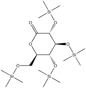 (3R,4S,5R,6R)-3,4,5-tris(triMethylsilyloxy)-6-((triMethylsilyloxy)Methyl)tetrahydro-2H-pyran-2-one CAS#: 32469-28-6