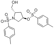(3R,5S)-5-(HYDROXYMETHYL)-1-TOSYLPYRROLIDIN-3-YL 4-METHYLBENZENESULFONATE CAS#: 118329-82-1