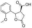 (3S)-2-(2-METHOXYPHENYL)-5-OXOTETRAHYDROFURAN-3-CARBOXYLIC ACID CAS#: 117645-45-1