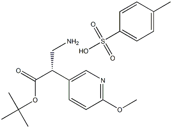 3(S)-(2-Methoxypyridin-5yl)-beta-alanine tert-butyl ester tosylate CAS#: 339555-43-0