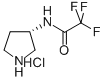 (3S)-(-)-3-(TRIFLUOROACETAMIDO)PYRROLIDINE HYDROCHLORIDE CAS#: 132883-43-3