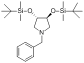 (3S,4S)-3,4-BIS[[(1,1-DIMETHYLETHYL)DIMETHYLSILYL]OXY]-1-(PHENYLMETHYL)-PYRROLIDINE CAS#: 138228-45-2