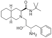 (3S,4a,8aS)-2-[(2R,3S)-3-Amino-2-hydroxy-4-phenylbutyl]-N-tert-butyldecahydroisoquinolin-3-carboxamide CAS#: 136522-17-3